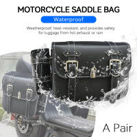 Bolsa De Sillín Para Motocicleta De Gran Capacidad Almacenamiento Para Herramientas Harley Sportster XL 883 1200 Honda Yamaha Suzuki Resistentes Al Clima - details 4