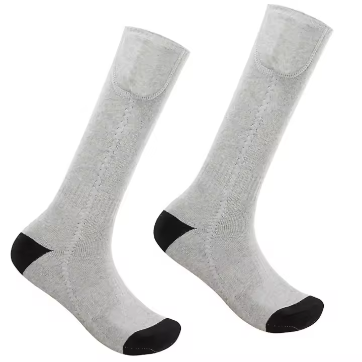 Winter Warm Electric Heated Socks Rechargeable Battery Thermal Boot Feet Warmer - 1