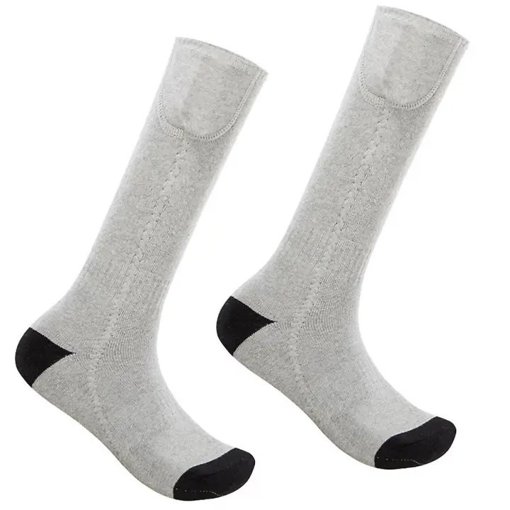 Winter Warm Electric Heated Socks Rechargeable Battery Thermal Boot Feet Warmer - 1