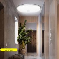 Lámpara De Techo Con Sensor De Movimiento PIR 15w 20w 30w 40w Luz Moderna Para Pasillo Garage Escalera Balcón 220V ABS Aluminio PC Ultra Delgada LED SMD2835 - details 11