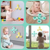 Juguete Educativo Para Baño De Bebé Ocean Cartoon Con Ventosas Giratorias Regalo Para Niños Juguetes - details 10