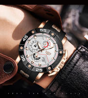 Reloj De Pulsera De Cuarzo TOP LIGE 2025 Para Hombre Lujo Resistente Al Agua Con Luminosidad Y Fecha Correa De Silicona Fashion Casual - details 11