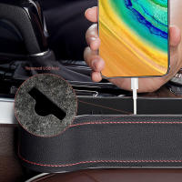 Organizador De Asiento De Coche De Cuero Para Almacenamiento En Espacio De Rueda Fundas Universales Para Automóviles - details 4