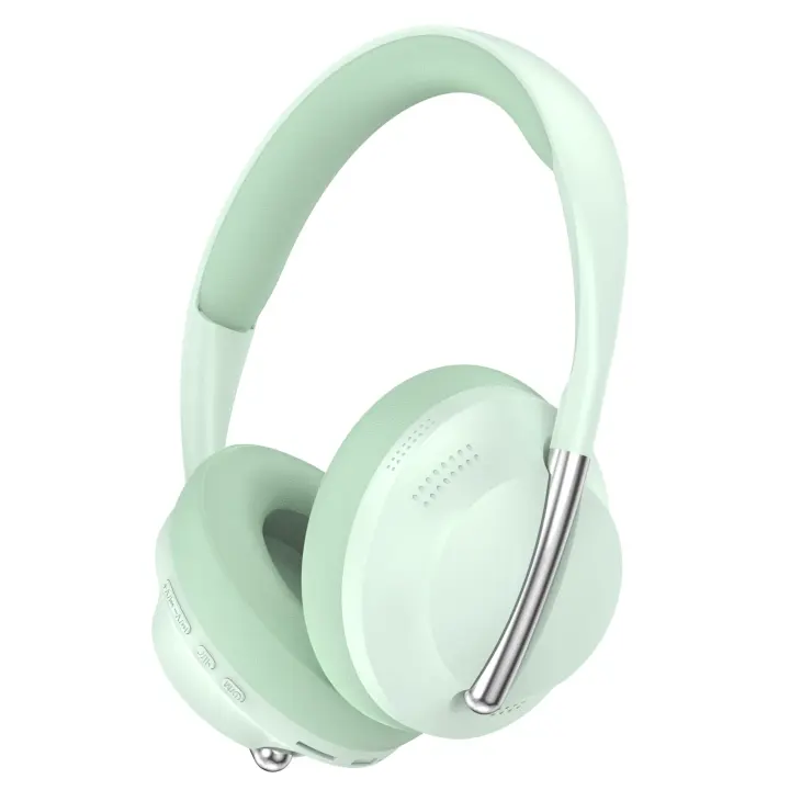 7033 Auriculares de Bluetooth Cascos auriculares de Diadema supraaurales Wireless over-ear Cascos auriculares Bluetooth de Diadema con cancelación de ruido Cascos de sonido Estéreo y Bajo potente con gran duración - 1