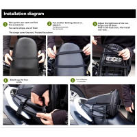 Nueva Bolsa De Cola Para Motocicleta Multifuncional Bolsa De Almacenamiento Para Asiento Trasero De Motocicleta - details 3