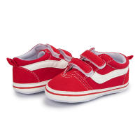 Zapatillas De Lona Para Bebé Niño Y Niña Antideslizantes Suaves Primera Caminata Clásicas Estilo Casuales Con Rayas Para Todas Las Estaciones - details 16