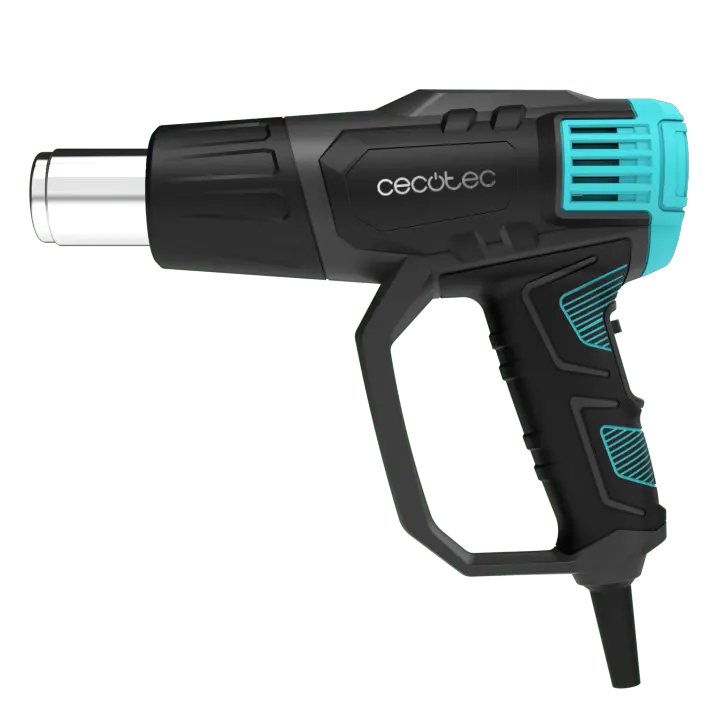 Pistola de calor Hell Gun 7500 2000W con regulación de velocidad y 4 cabezales intercambiables - 1