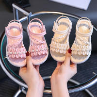 Sandalias De Tobillo Abierto Para Niñas De Color Sólido Y Tendencia, Transpirables Ligeros Y Resistentes Al Desgaste Para Todas Las Estaciones - details 0
