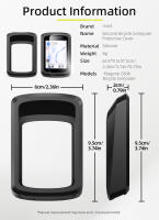 Cubierta De Silicona Magene C606 Para Computadora De Bicicleta Protector De Pantalla Suave Accesorios De Ciclismo - details 1