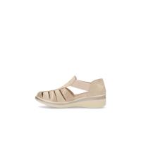 Sandalias planas de Mujer AMARPIES AMD28402AREN SANDALIA CERRADA ELASTICOS ARENA 35593 25V - details 1