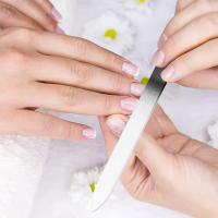 3pcs Archivo De Uñas De Vidrio Crystal Con Estuche Lavable Y Reutilizable Herramienta Profesional De Manicura Para Mujeres Y Niñas Regalos - details 4