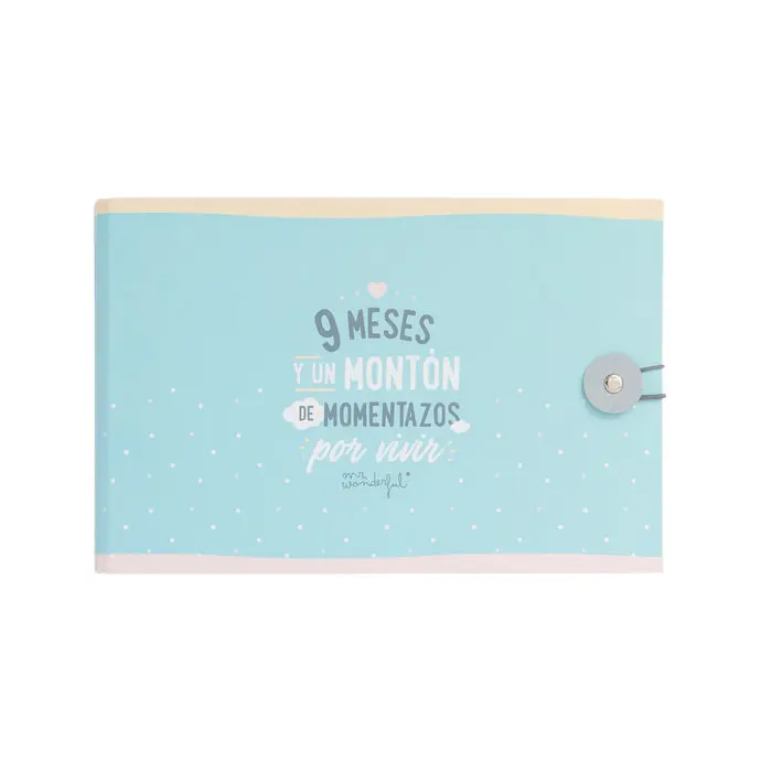 MR ALBUM - 9 MESES Y UN MONTON DE MOMENTAZOS POR VIVI MR WONDERFUL 3x15x23 Cms. - 1