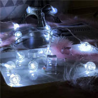 Luces De Cadena LED Para Decoración De Jardín Fiesta De Navidad Boda Dormitorio Garlands De Lámparas Fairy Con Caja De Batería - details 4