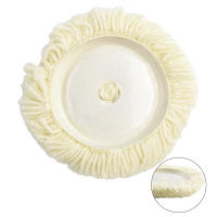 Paño De Polimento Suave De Lana De 180mm 7 Pulgadas Para Muebles Herramientas De Polimento Y Limpieza Accesorios Para Amoladoras De Ángulo - details 1