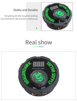 Dragonhawk round Power LCD Dual Mini Máquina De Tatuaje Suministros De Tatuaje Accesorios Fuente De Alimentación Para Tatuaje - details 7