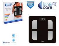 Báscula Digital Inteligente Longfit Care – Bioimpedancia, Bluetooth y Cristal Templado - details 5