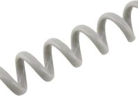 Manguera de ducha telescópica de 2M Manguera de ducha de resorte de reemplazo ABS para baño Cabezal de ducha de mano Bidé pulverizador (gris) - details 3