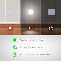 Lámpara Nocturna Con Sensor De Movimiento LED EU Enchufe Luz Infantil Para Mesa De Noche En La Habitación Sin Baterías Incluidas - details 18