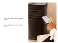 CREATE - Aire Acondicionado Portátil 3 en 1 WiFi 9000 BTU - Deshumidificador - Cobertura hasta 25 m2 - SILKAIR CONNECT - details 6
