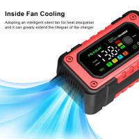 Cargador De Batería Para Coche SUV RV Motocicleta Camión EAFC 12V 7A Protección Múltiple Inteligente Compatible Con Baterías De Hierro Líquido Y Plomo-Acidez - details 7