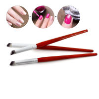 2pcs/set Pincel De Uñas Para Arte De Uñas UV Gel Pintura Dibujo Herramientas De Manicura Pluma DIY Accesorio De Pigmento Gradient Pen Para Pintura De Uñas - details 2