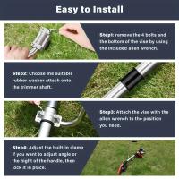 Manija De Trimmer Ergonómica Para Cuidado Del Jardín Y Maleza Adecuada Para Trimmer Y Weeder Material Duradero Accesorio De Herramienta Eléctrica Para Jardín - details 3