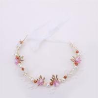 Diadema De Boda Bohemia Para Niñas Adorno De Cabello Con Perlas Y Flores Guirnalda De Novia Aro De Cabeza Joyería De Pelo Regalos Para Niños Estilo Moda Primavera Verano - details 20
