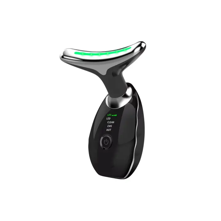 Instrumento De Rejuvenecimiento De La Piel 7 En 1 Levantamiento Y Acondicionamiento Anti Envejecimiento Para Arrugas Del Cuello Masajeador Facial Belleza USB CABLE Acrylic - 1