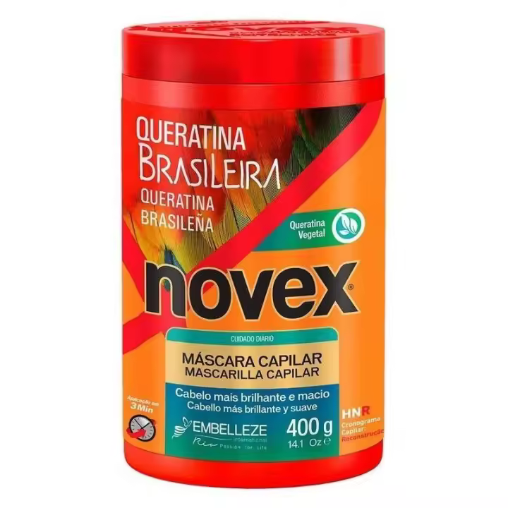 Novex Brazilian Keratina Mascarilla Capilar - 1