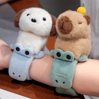 Capybara Slap Snap Wrap Muñequera De Peluche Divertida Para Mano Regalo Creativo Y Divertido Juguete De Perro Gato Kawaii - details 20