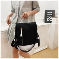 Mochila De Mujer Impermeable De Tela Oxford Con Costuras Antirrobo Con Cierre De Cremallera En La Espalda Para Viajes Casuales Y Escolares - details 2