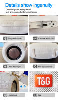 T&G Altavoz Portátil Hifi Inalámbrico TG533 con Bluetooth Resistente Al Agua - details 1