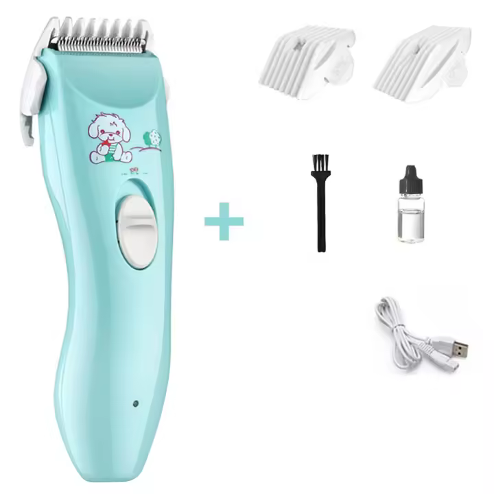 Cortapelos para bebés, cortapelos silenciosos para niños con sensibilidad sensorial - 1
