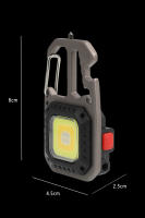 Luz LED Portátil Mini COB Con Display De Batería Recargable 8 Modos De Iluminación Alta Luminosidad Para Camping Senderismo Y Correr - details 6