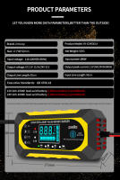 Cargador De Batería De Coche Automático 12V 10A Inteligente Pulso Reparación 24V 5A Para AGM GEL WET Ácido Plomo Con Pantalla LCD - details 24