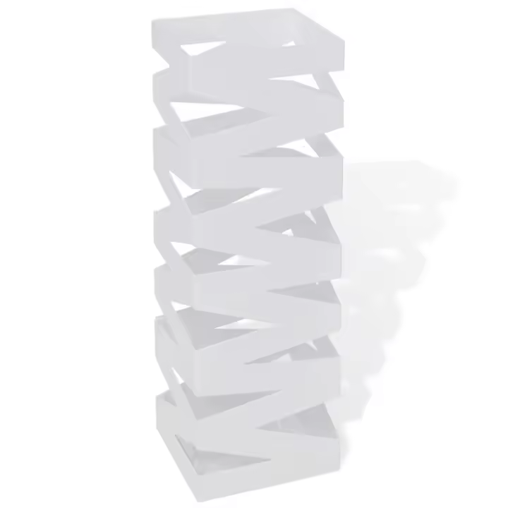 vidaXL Paragüero soporte para bastones de acero 48,5 cm - 1