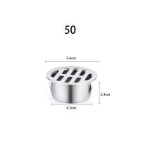 Tapa De Desagüe Para Baño Balcones Jardines Y Tejas Anti-Obstrucción Con Captador De Pelo Strainer De Piso 1 Pieza - details 7