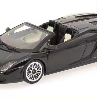 MINICHAMPS 1/43 LAMBORGHINI GALLARDO LP560-4 SPYDER NEGRA-400103830 - 1