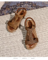 Nuevos zapatos de playa de alta gama de verano, ligeros, de lujo, a la moda, con diamantes de imitación, zapatos casuales para mujer, sandalias planas con banda elástica y punta con clip - details 27