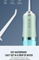 Irrigador Oral Eléctrico Portátil Limpiador Dental Con 4 Cabezales Y 3 Modos De Uso Recargable Fregador De Dientes Jet De Agua - details 7