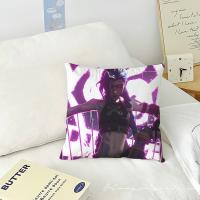Funda De Cojín Anime Arcane Jinx Suave Para Decoración De Sofa Y Hogar Protección De Almohada Tamaño 45x45cm 50x50cm - details 8