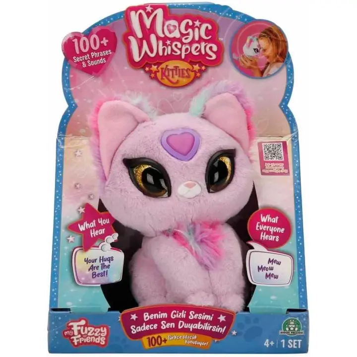 My Fuzzy Friends Peluche Magic Whisper Kitties Famosa MYG00002 - 1