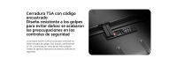 Oficial | Xiaomi Luggage Classic Pro, Relación de apertura de 4:6 mejorada, Ruedas giratorias lisas, Cremallera antirroturas - details 11