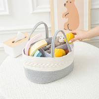 Bolsa De Pañales De Algodón Para Bebé Cesta De Almacenamiento Portátil Para Viajes Eco-amigable Bolsa Para Mamá - details 5