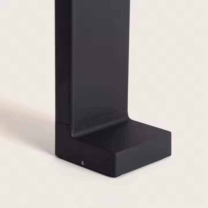 LEDKIA LIGHTING - Baliza Exterior LED 7W | IP65 Resistente al Agua y Polvo | Diseño Moderno para Exteriores | Fácil Instalación | Luz Suave 455 lm, Blanco Cálido 3000k, Aluminio - 1