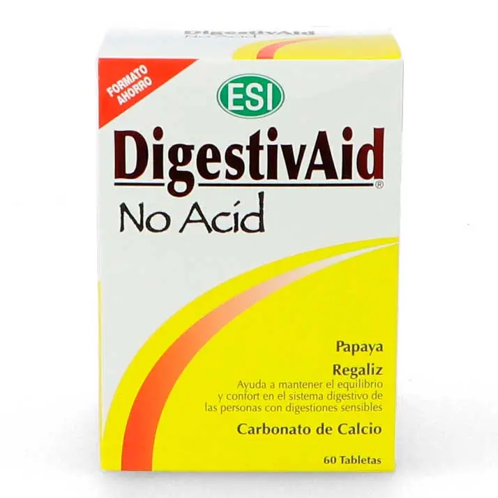 Trepatdiet Complemento Digestivo Trepat Diet Digestivaid No Acid 60Tab. - 1