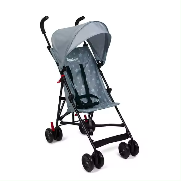 Carrinho de passeio dobrável Tula Gray Stars Baninni - 1