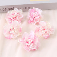 10/20Pcs Flores De Chiffon Artificiales Para Decoración De Hogar Boda Fiesta Navidad Aniversario Estilo Carnation Material Seda - details 8