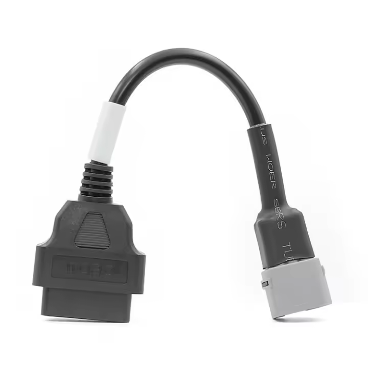 El cable de conversión de motocicleta OBD2 EFI de 6 pines a 16 pines es adecuado para el cable adaptador de motocicleta - 1