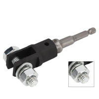 Adaptador De Escara Para Escara De Coche De Acero Cromo Vanadio Resistente 1/2 Pulgada Para Escaras De Doble Agujero - details 1